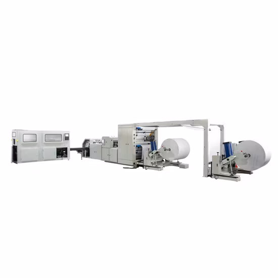 Automatic A4 Copy Paper Production Line Roll to Sheet Cutter Paper Making Machine A2 A3 A4 Paper Roll to Sheet Cross Cutting Machine with Wrapping Machine